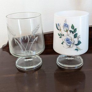 Vintage Glass Goblet
